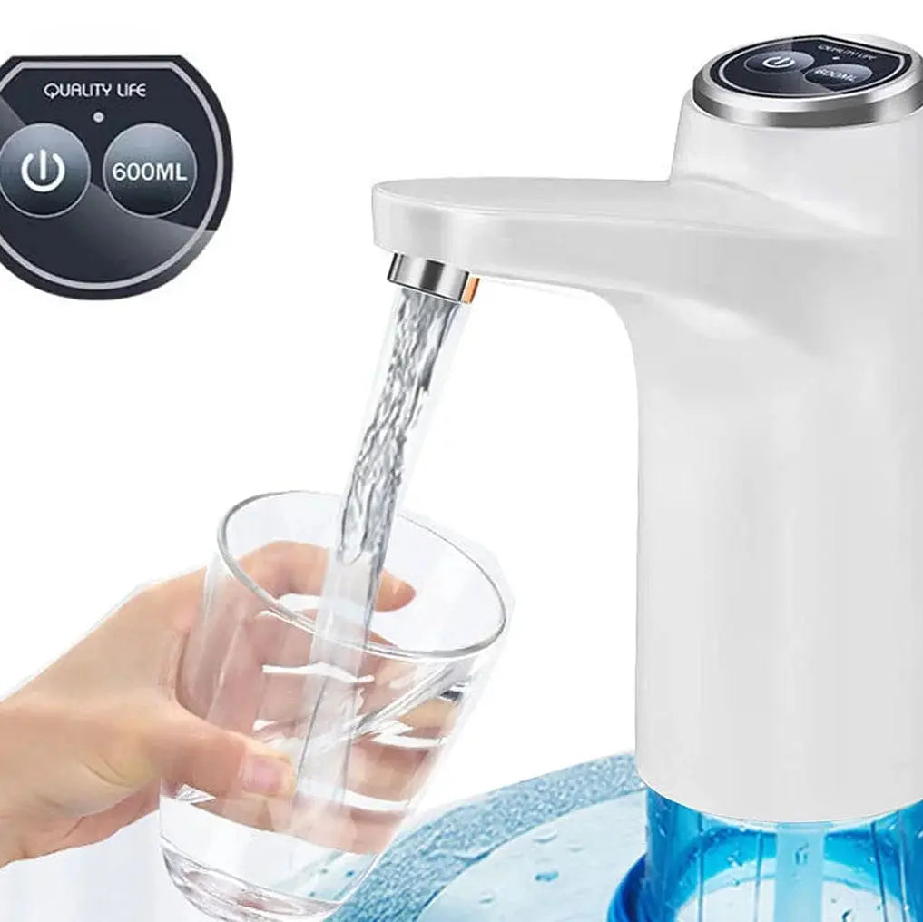 Portable Water Dispenser Pump-USB Rechargeable Scrollcart Qatar 