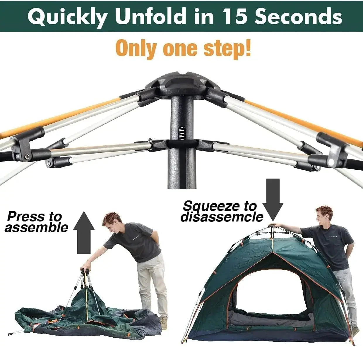 Portable Waterproof Family Camping Tent – Ultralight Outdoor Shelter Scrollcart Qatar 