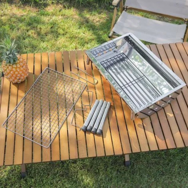 Portable Stainless Steel BBQ Grill