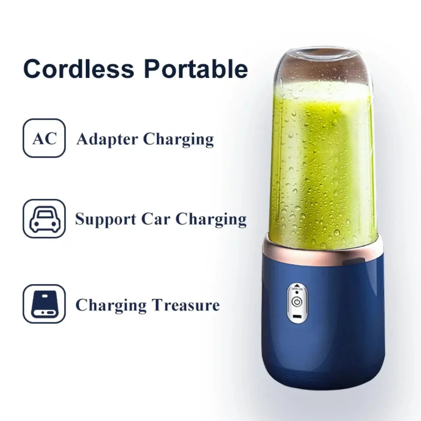 Portable Electric Juicer USB Rechargeable Blender Qatar