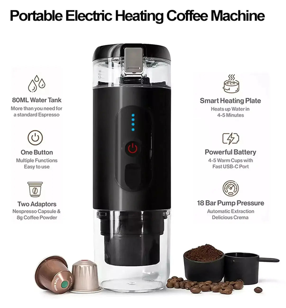 Portable Mini Espresso Maker Qatar
