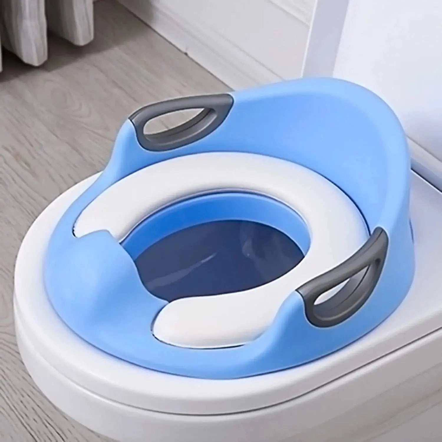 Potty Training Toilet Seat with soft Cushion Price Qatar