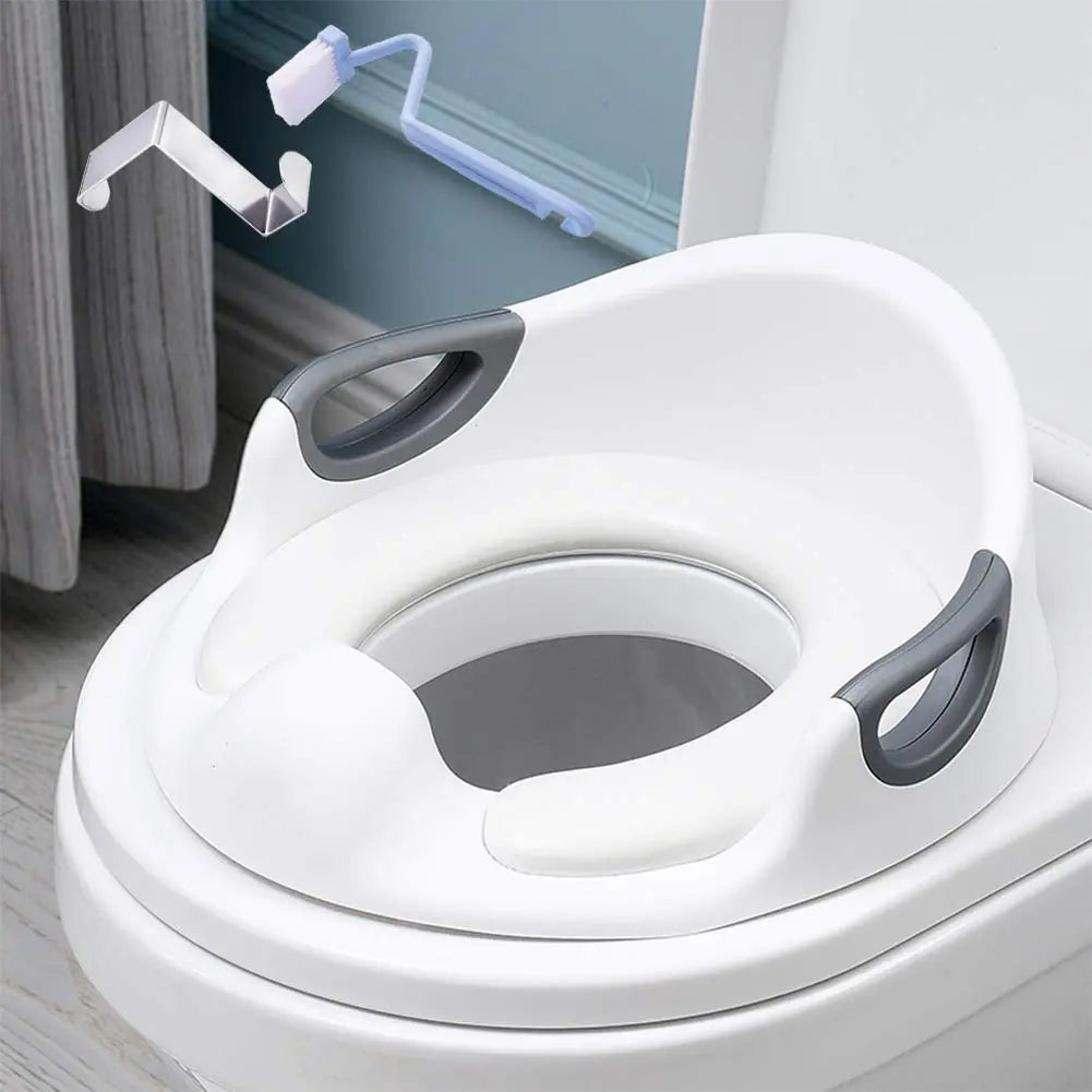 Potty Training Toilet Seat with soft Cushion Price Qatar