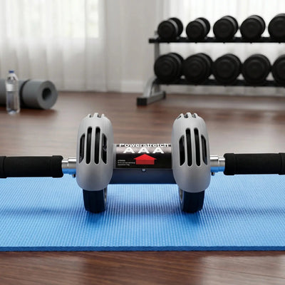 PowerStretch Roller: Total Body Exerciser & Abdominal Roller Scrollcart Qatar 