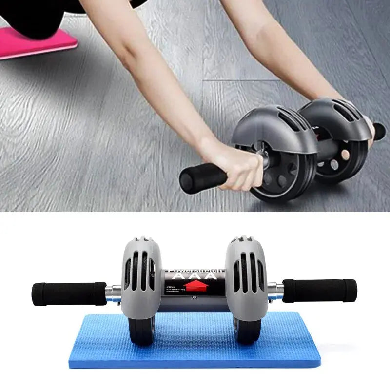 PowerStretch Roller: Total Body Exerciser & Abdominal Roller Scrollcart Qatar 