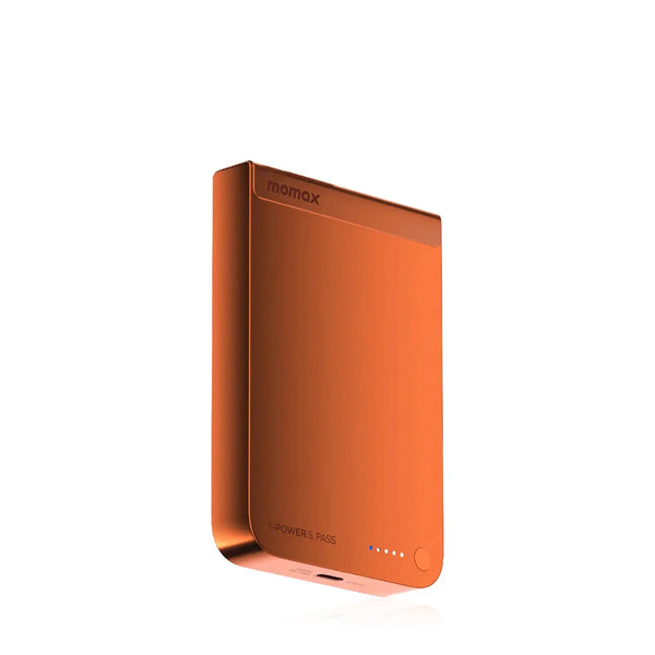 MOMAX Power S. Pass 2 10000mAh Qi2.2 Magnetic Wireless Battery Pack