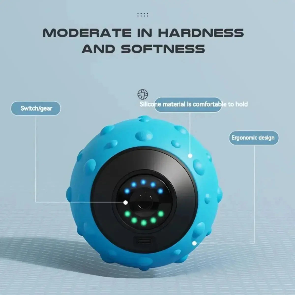 Premium Electric Vibrating Massage Ball Scrollcart Qatar 