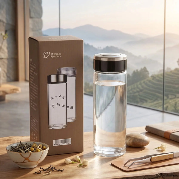 Premium Glass Container Jar with Stainless Steel Lid Scrollcart Qatar 