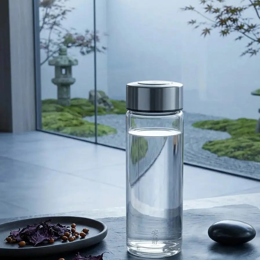 Premium Glass Container Jar with Stainless Steel Lid Scrollcart Qatar 
