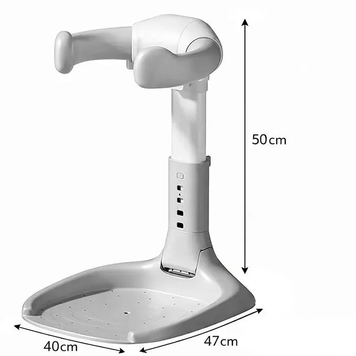 Premium Height Adjustable Foldable Baby Bath Stand with Anti-Slip Base Qstar 