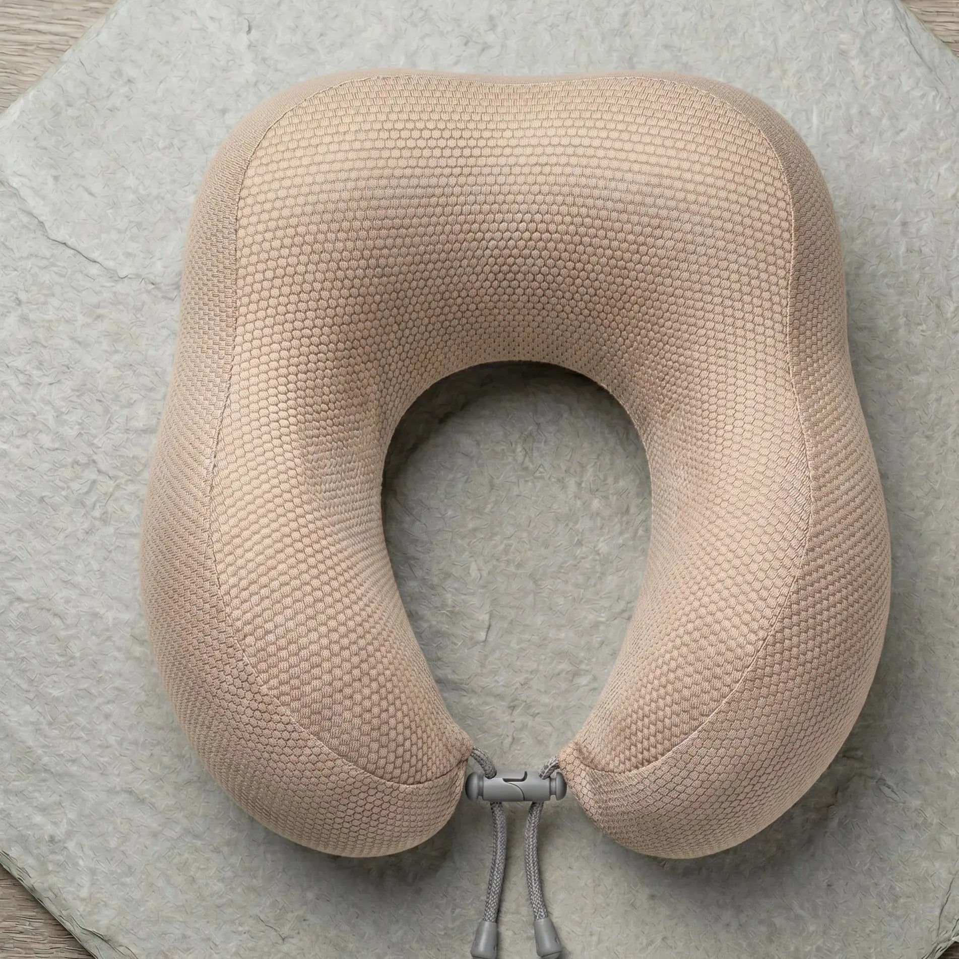 Premium Memory Foam U-Shaped Travel Neck Pillow Set Scrollcart Qatar 