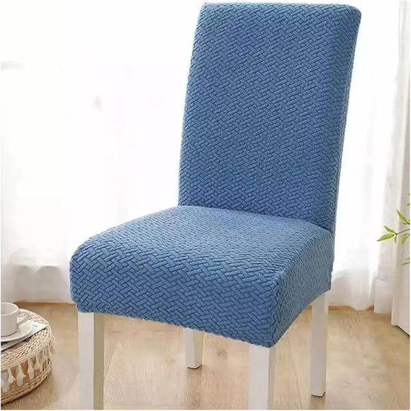 Premium Stretch Chair Covers Washable Dining Seat Slipcovers Scrollcart Qatar 