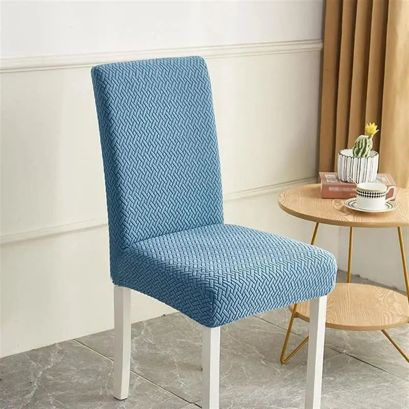 Premium Stretch Chair Covers Washable Dining Seat Slipcovers Scrollcart Qatar 