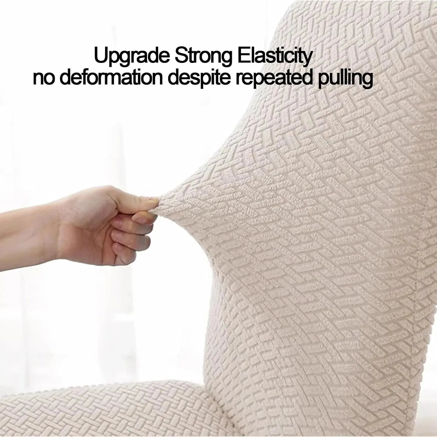 Premium Stretch Chair Covers Washable Dining Seat Slipcovers Scrollcart Qatar 