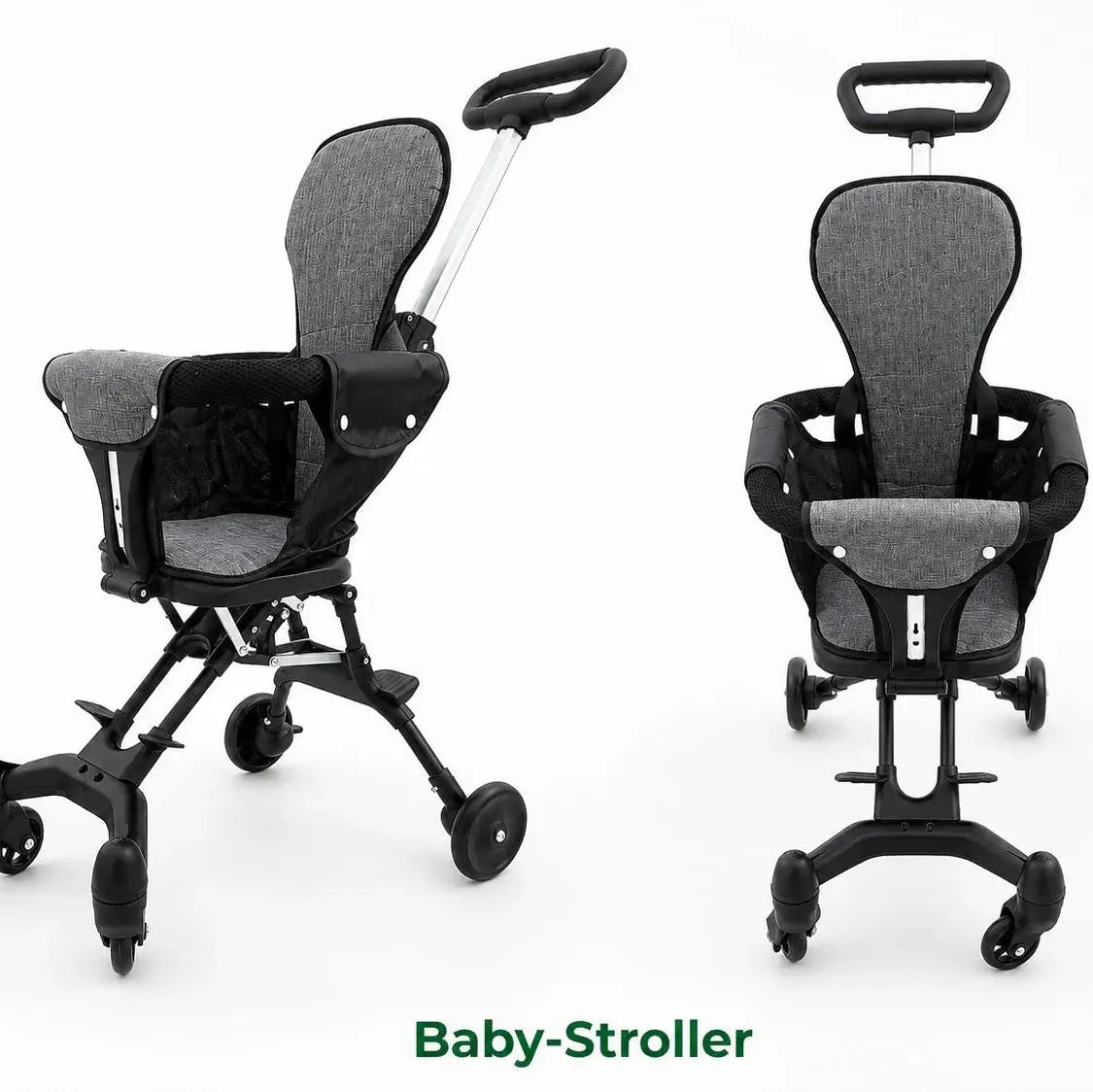 Premium Two-Way Ultra-Lightweight Smart Baby Stroller -High-Landscape Scrollcart Qatar 