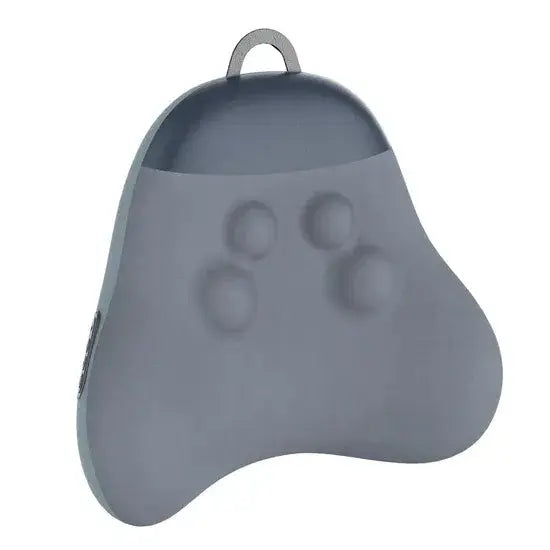 Q7 Ergonomic Waist Massager with Memory Foam, Heat & Brushless Motor – Grey Scrollcart Qatar 