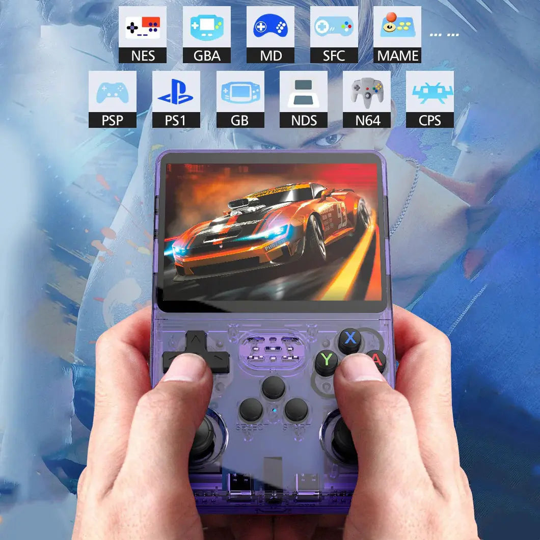 R36S Retro Handheld Game Console – Portable Gaming Device 