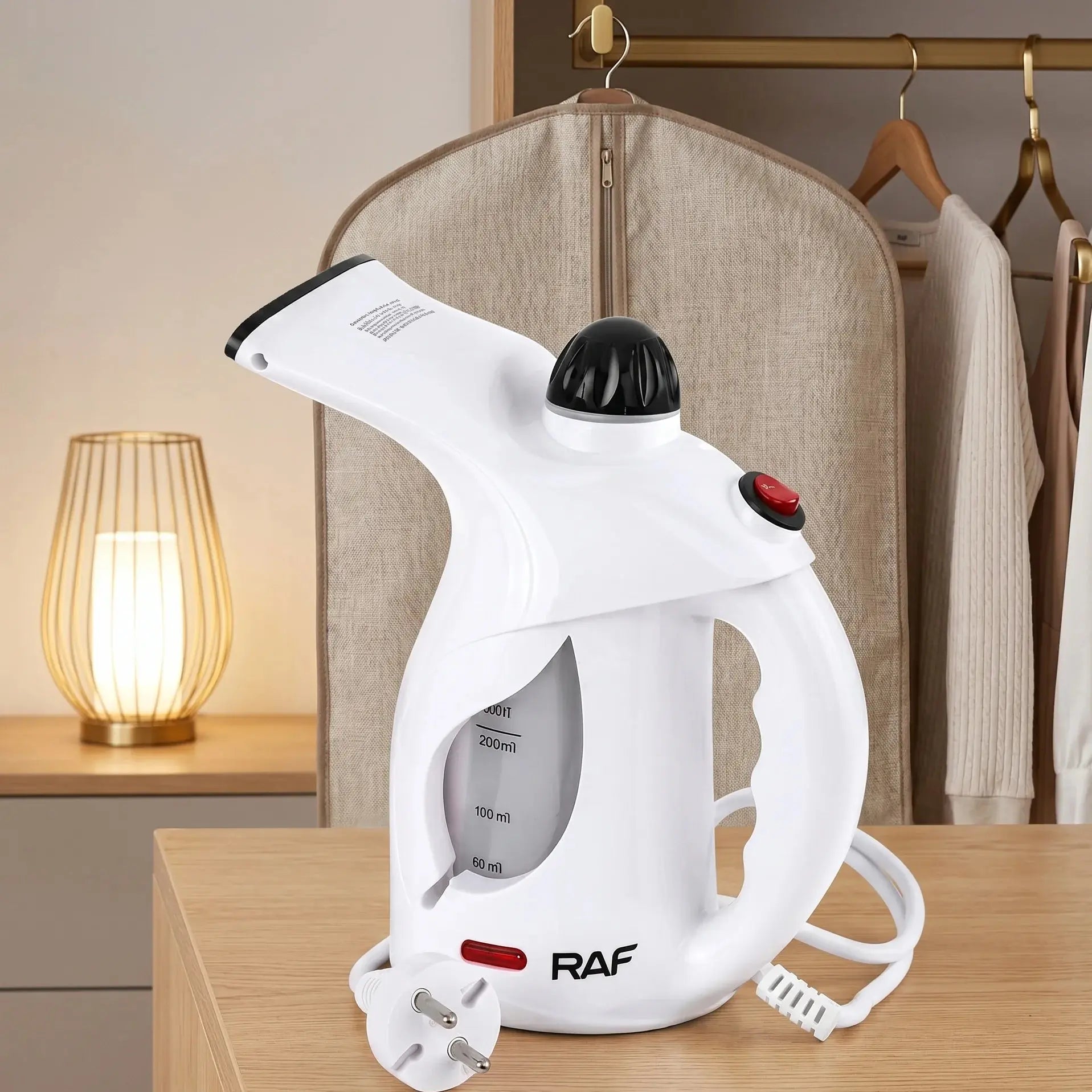 RAF Handheld Steam Iron – 800W Portable Garment Steamer Scrollcart Qatar 