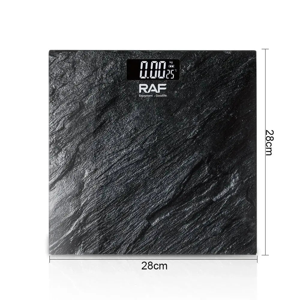 RAF 180kg Tempered Glass Digital Bathroom Scale Doha Qatar