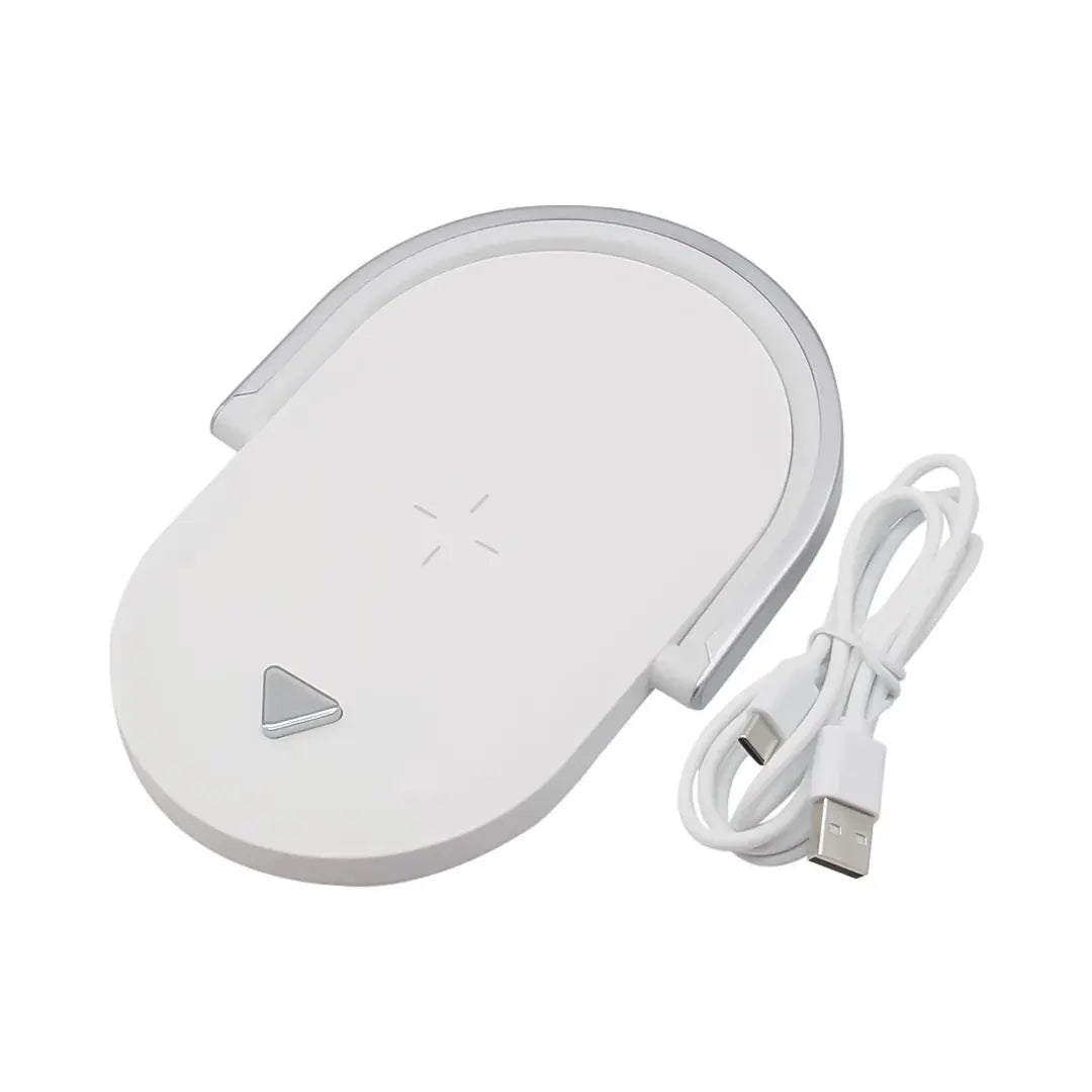 RECCI 3-in-1 Wireless Charger with Touch Light | Fast Qi Charging