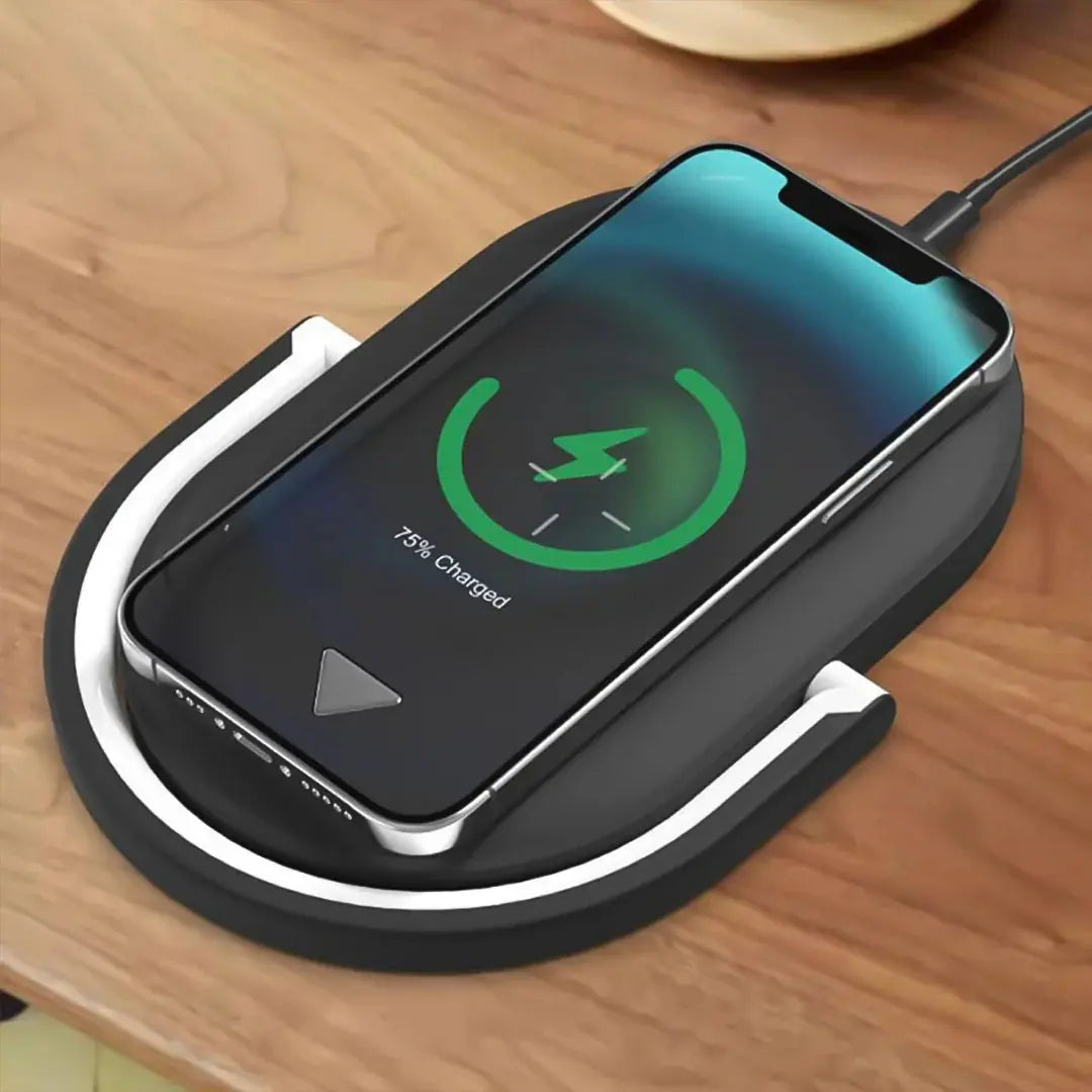 RECCI 3-in-1 Wireless Charger with Touch Light | Fast Qi Charging