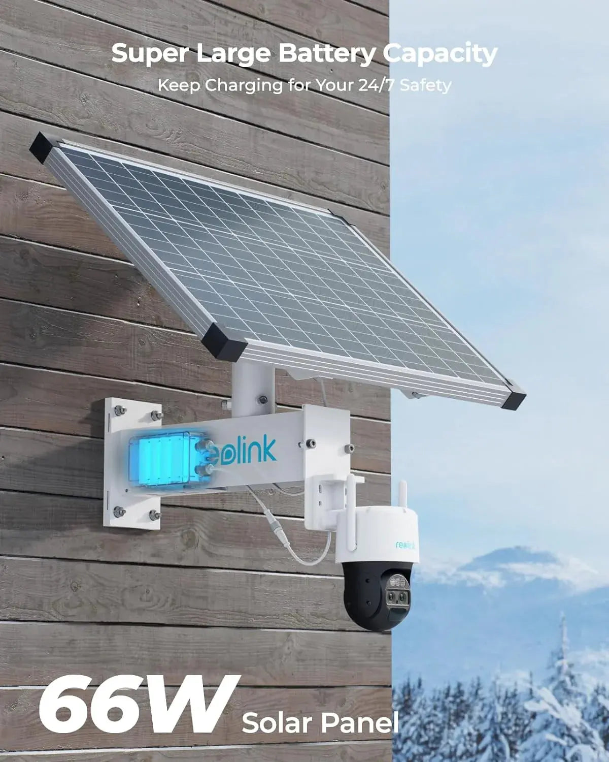 Buy Reolink Track Mix LTE Plus - 4G PTZ Security Camera Qatar