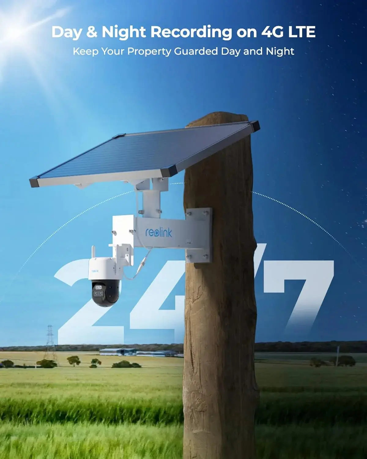 Buy Reolink Track Mix LTE Plus - 4G PTZ Security Camera Qatar