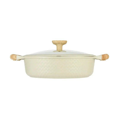RESTO Beige 28cm Non-Stick Casserole 4.1L – Price Qatar