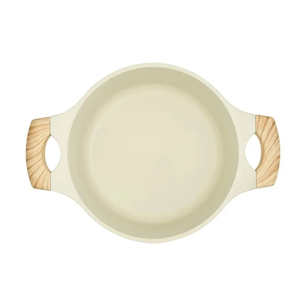 RESTO Beige Casserole 20cm – 2.4L Non-Stick Induction