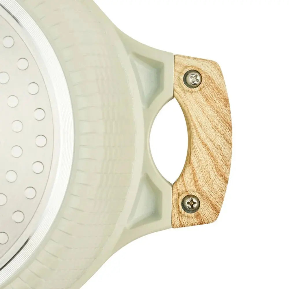 RESTO Beige Casserole 20cm – 2.4L Non-Stick Induction