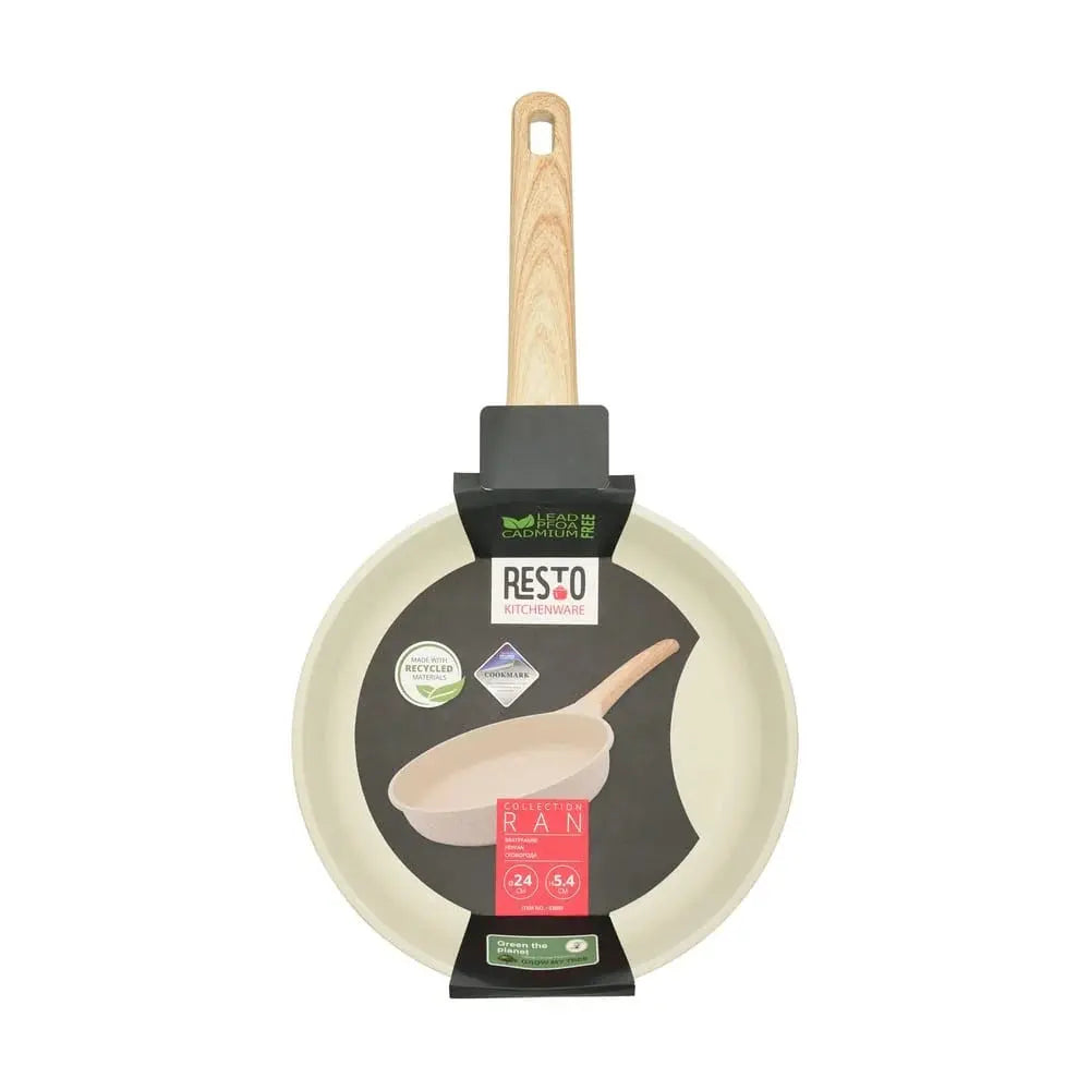 RESTO Beige Frypan 26cm – Non-Stick Price Online Qatar!