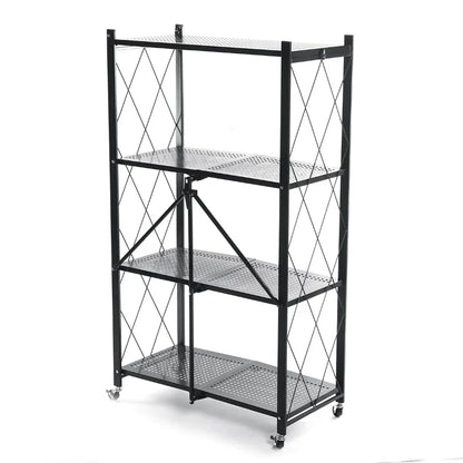  Rack with Movable Wheel - 4 layer stand with background
