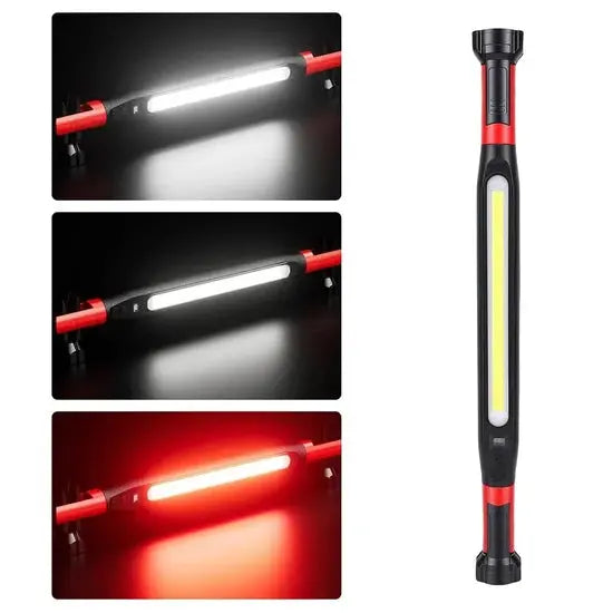 Rechargeable COB LED Work Light 2000mAh with Digital Display Scrollcart Qatar 