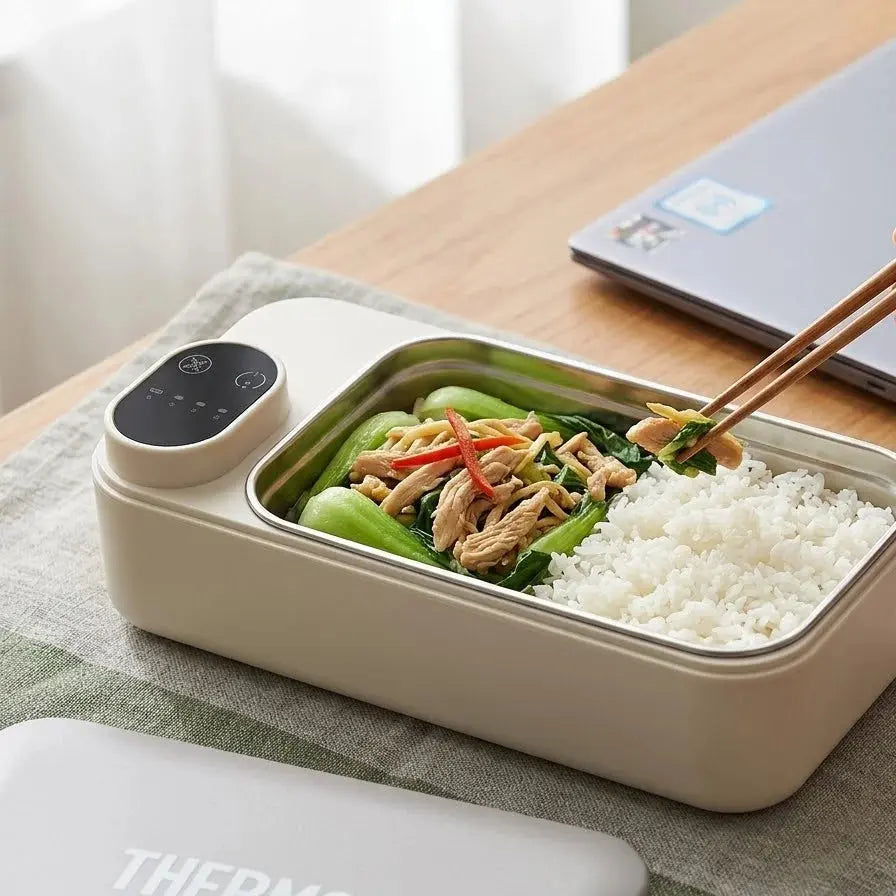 Rechargeable Electric Lunch Box – Cordless Self-Heating Lunchbox Scrollcart Qatar 