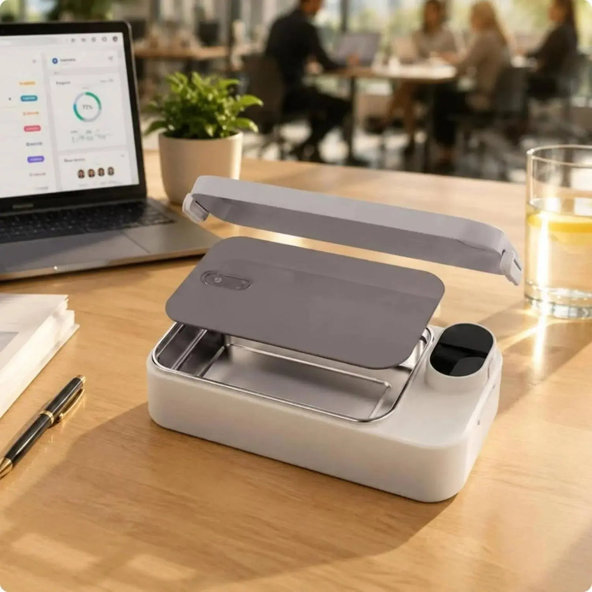 Rechargeable Electric Lunch Box – Cordless Self-Heating Lunchbox Scrollcart Qatar 
