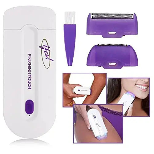 Rechargeable Mini Facial Hair Remover - Painless Trimmer Scrollcart Qatar 