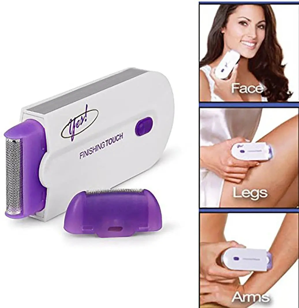 Rechargeable Mini Facial Hair Remover - Painless Trimmer Scrollcart Qatar 