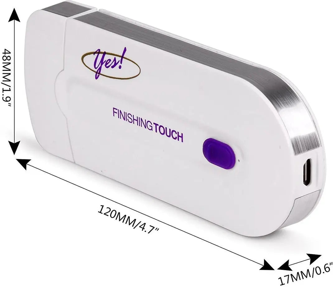 Rechargeable Mini Facial Hair Remover - Painless Trimmer Scrollcart Qatar 