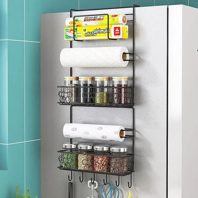 Refrigerator Side Hanging Rack - SIde View 