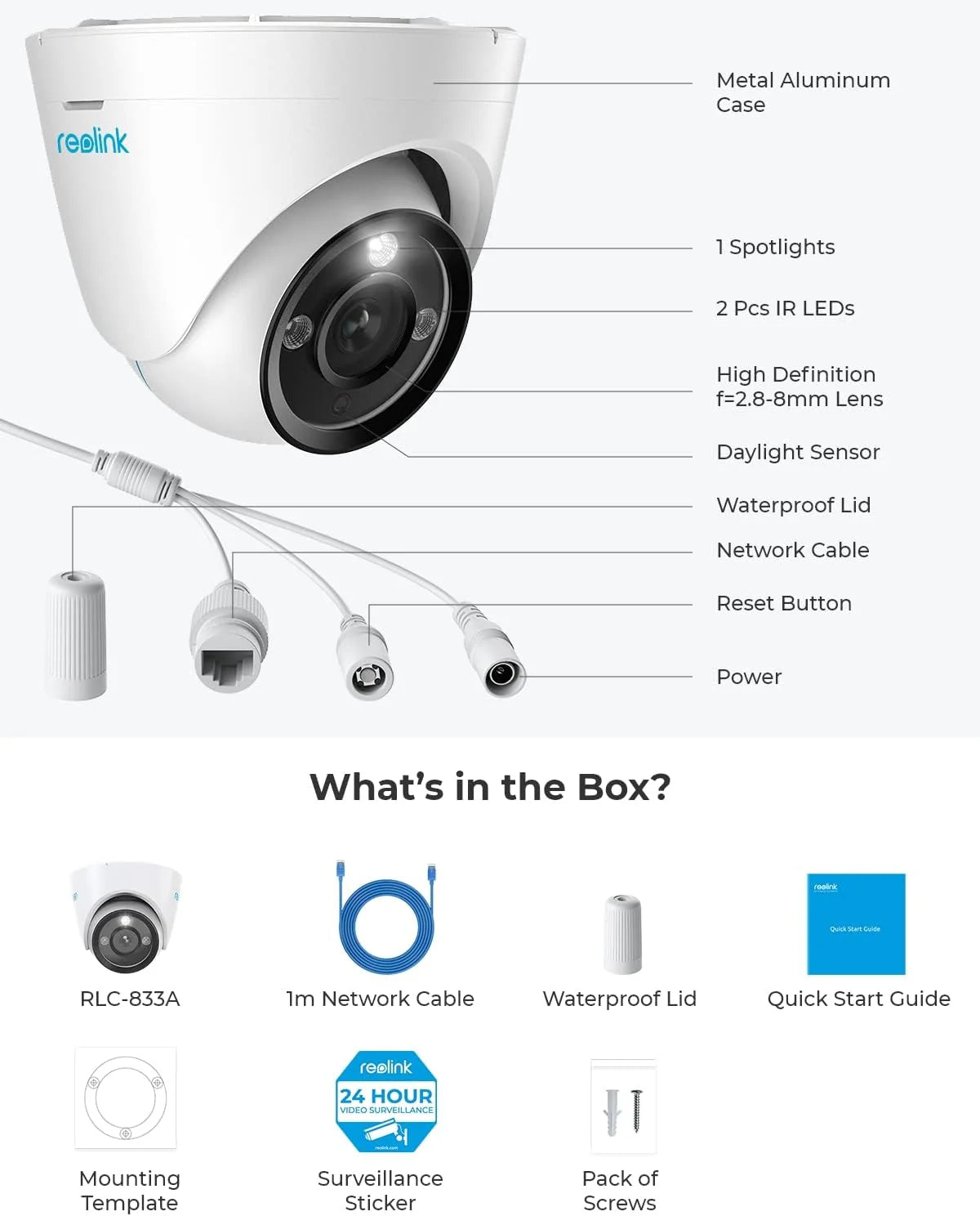 Buy Reolink 4K PoE Security  Camera  price in qatar