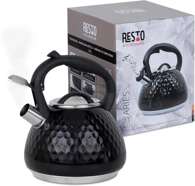 Resto Aries 2.7L Whistling Stainless Steel Kettle Qatar