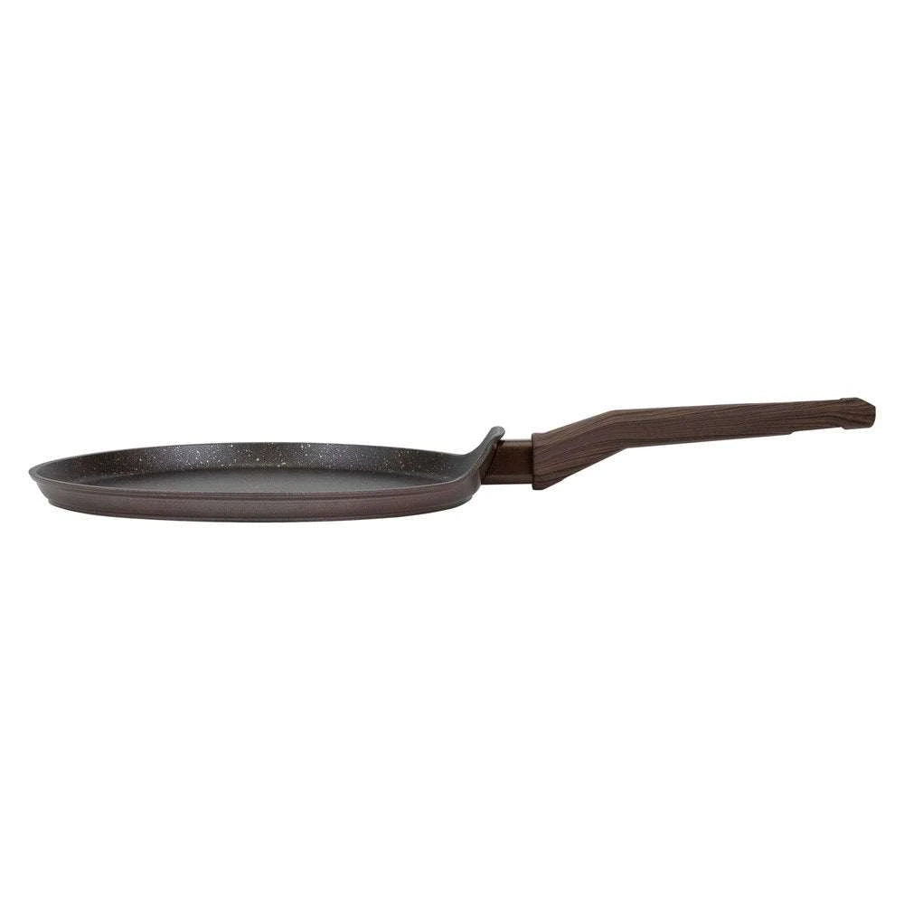 Pancake pan side view