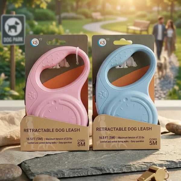 Retractable Dog Leash with Lock System-5M Price Doha Qatar