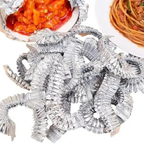 Reusable Aluminum Foil Elastic Food Wrap Covers Scrollcart Qatar 