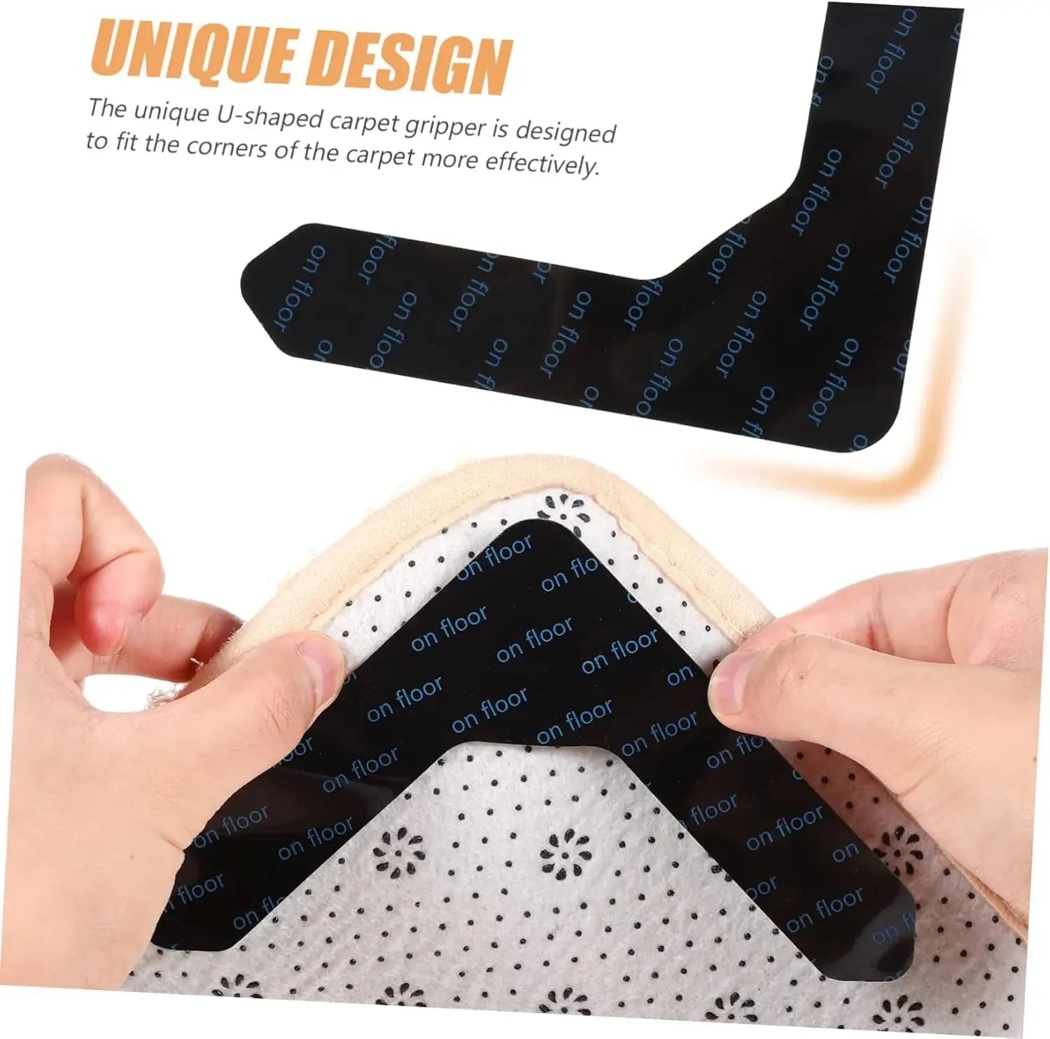 Reusable Carpet Anti-Slip Stickers-Washable Rug Grips Qatar