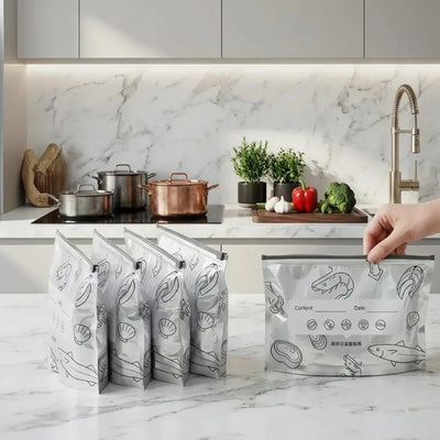 Reusable Aluminum Foil Food Storage Bags Airtight Qatar