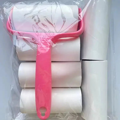 Reusable Lint Remover - Sticky Lint Roller -  with 6 Extra Refills 2