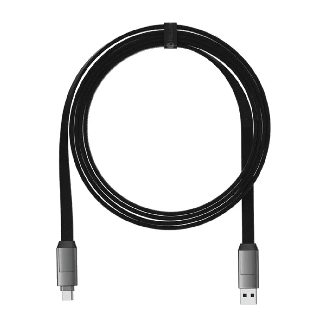 Rolling Square InCharge®6 Moon 1.5M 6-in-1 Charging Cable