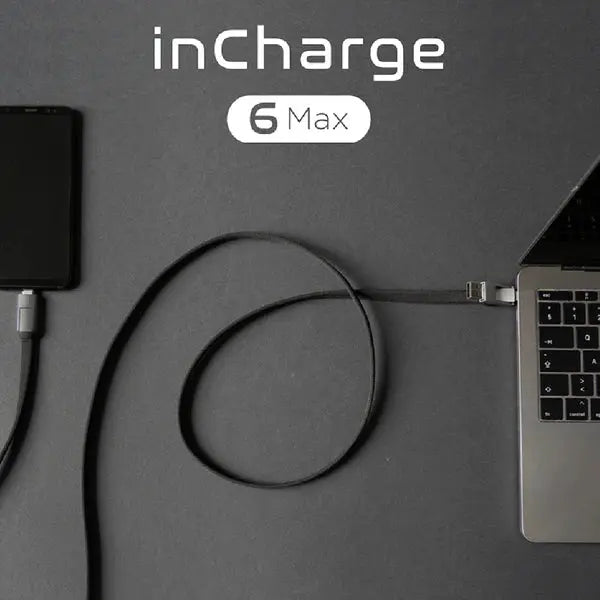 Rolling Square InCharge®6 Moon 1.5M 6-in-1 Charging Cable