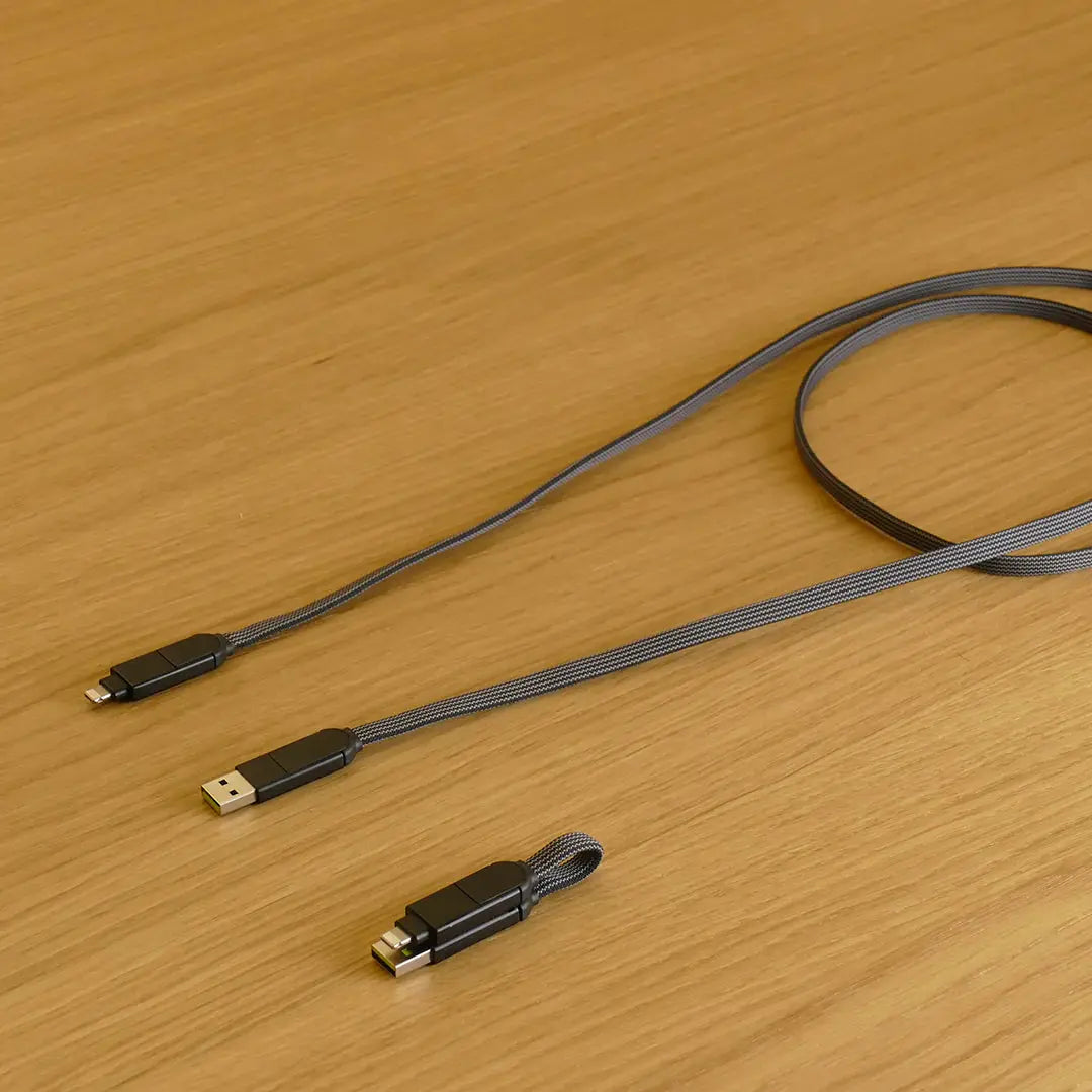 Rolling Square InCharge X 6-in-1 Charging Cable - multi-Fast 100W Charging